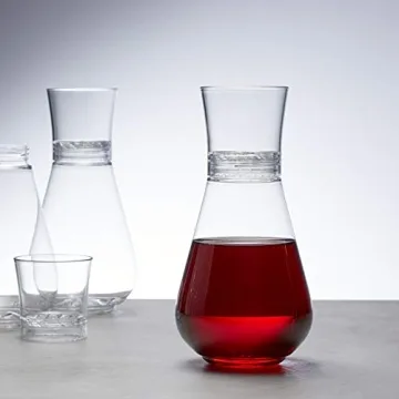 Elegant Shatterproof Decanters Set with Aerator for All Events