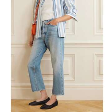 Dsevht Comfortable Mesh Ballet Flats for Women