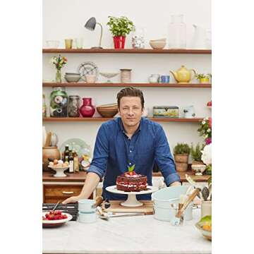 JAMIE OLIVER Acacia Wood Cutting Board - Perfect for Cooking