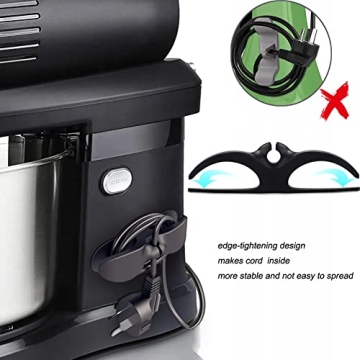 SisBroo Silicone Cord Organizer for Kitchen Appliances