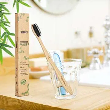 VEGOLS Eco-Friendly Extra Soft Toothbrush Pack of 6