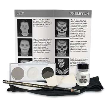 Mehron Makeup Premium Character Kits| Makeup Kits for Halloween & Cosplay| Made in the USA | Complet...