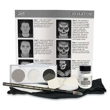 Mehron Makeup Premium Character Kits| Makeup Kits for Halloween & Cosplay| Made in the USA | Complet...