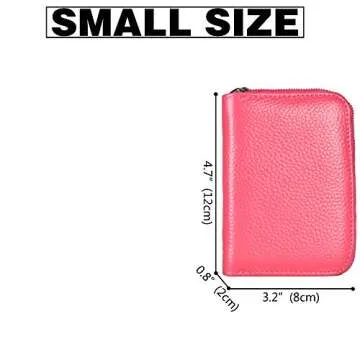 Easyoulife Leather Credit Card Holder with 26 Slots