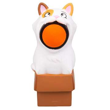 Hog Wild Kitty Cat Popper Toy - Fun Foam Ball Shooter