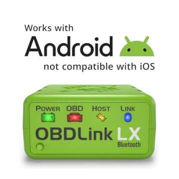 OBDLink LX OBD2 Bluetooth Scanner for Android and Windows