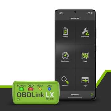 OBDLink LX OBD2 Bluetooth Scanner for Accurate Analytics