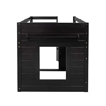 Stylish SOFTSEA Twin Loft Bed with Storage Drawers