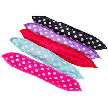 30 Pieces Hair Curler Rollers DIY Night Sleep Foam Hair Styling Tools Flexible Soft Sponge Pillow Ha...