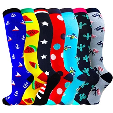 Aoliks Compression Socks - Vibrant, Comfortable & Supportive