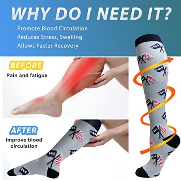 Aoliks Compression Socks - Vibrant, Comfortable & Supportive