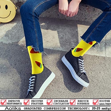 Aoliks Compression Socks - Vibrant, Comfortable & Supportive