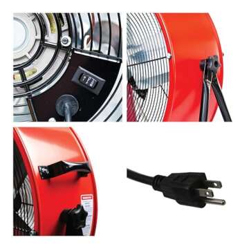 Maxx Air 24" Industrial Fan Heavy Duty - Rugged Performance