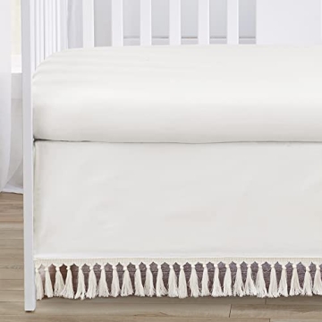 Sweet Jojo Ivory Gender Neutral Boho Crib Bedding Set