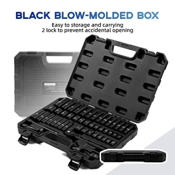 Reniteco 50-Piece Socket Set – Quality Tools for Mechanics