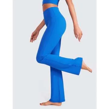CRZ YOGA Women's Flare Leggings - Comfy & Stylish