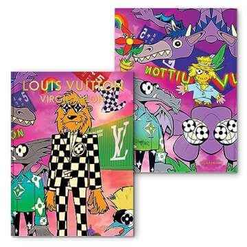 Louis Vuitton: Virgil Abloh (Classic Cartoon Cover) - Assouline Coffee Table Book
