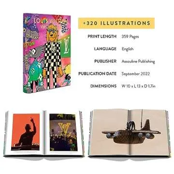 Louis Vuitton: Virgil Abloh (Classic Cartoon Cover) - Assouline Coffee Table Book