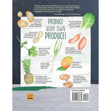 Regrow Your Veggies: Growing Vegetables from Roots, Cuttings, and Scraps (CompanionHouse Books) Sustainable Tips, Troubleshooting, & Directions for Lettuce, Potatoes, Ginger, Scallions, Mango, & More