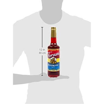 Torani Raspberry Syrup for Teas and Desserts - 25.4 oz