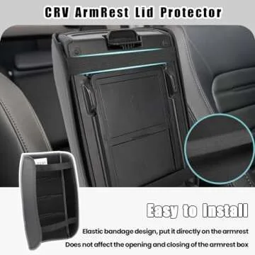 Neepiar Armrest Cover for 2023-2025 Honda CR-V