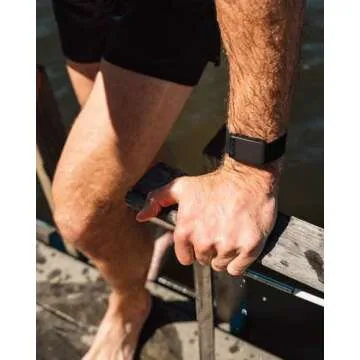 WHOOP HydroKnit Wrist Band, Fast-Drying and Sweat-Wicking, Retains 30% Less Moisture, 4.0 Compatible, Night Swim