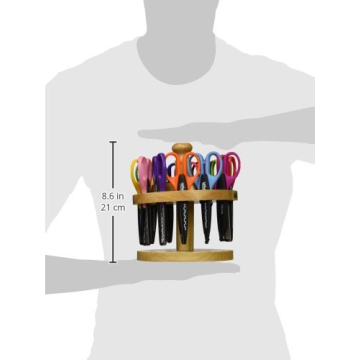 School Smart Paper Edger Scissors Set for Crafting Fun