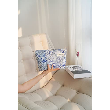 The Summer Swan Large Floral Makeup Bag for Every Occasion