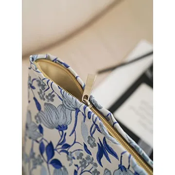 The Summer Swan Large Floral Makeup Bag for Every Occasion