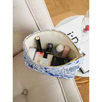 The Summer Swan Large Floral Makeup Bag for Every Occasion