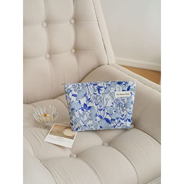 The Summer Swan Large Floral Makeup Bag for Every Occasion