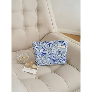 The Summer Swan Large Floral Makeup Bag for Every Occasion