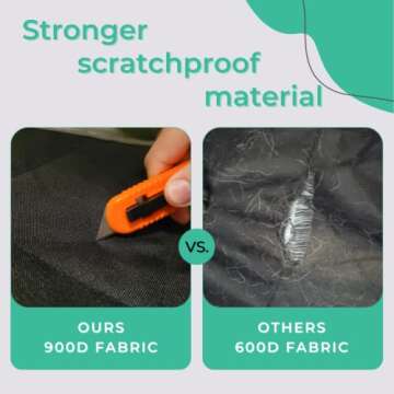 Furdelity™ Dog Car Seat Cover for Back Seat Half Dog Seat Cover Dog Car Hammock Pet Car Seat Cover Dog Car Seats for Small Dogs Medium Large Dog Car Seat Scratchproof Waterproof Durable Non-Slip Safe