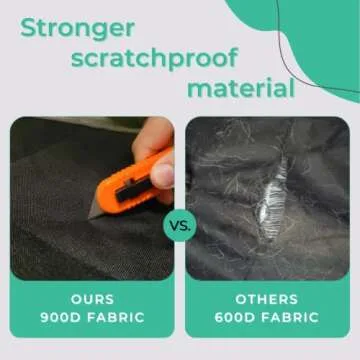 Furdelity™ Dog Car Seat Cover for Back Seat Half Dog Seat Cover Dog Car Hammock Pet Car Seat Cover Dog Car Seats for Small Dogs Medium Large Dog Car Seat Scratchproof Waterproof Durable Non-Slip Safe