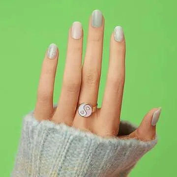 Dashing Diva Glaze Nail Strips Emerald Marble | Salon Quality