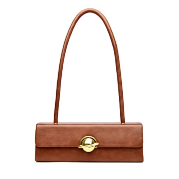 SAJOSE Stylish Vegan Leather Shoulder Bag for Women