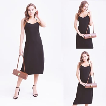 SAJOSE Stylish Vegan Leather Shoulder Bag for Women