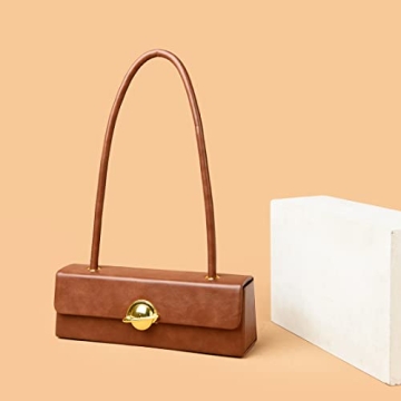 SAJOSE Stylish Vegan Leather Shoulder Bag for Women