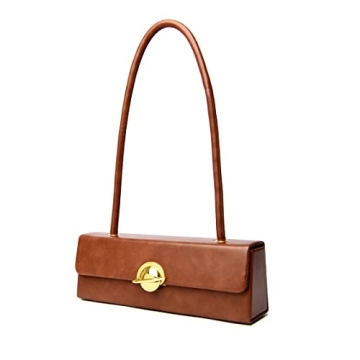 SAJOSE Stylish Vegan Leather Shoulder Bag for Women