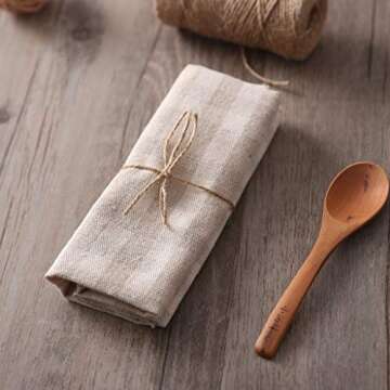 1000 Feet (c. 333 Yards) 2mm 3 ply Natural Jute Twine String Rolls for Artworks and Crafts, Gift Wrapping, Picture Display and Gardening (2mm)