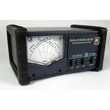 Daiwa CN-501H SWR/Power Meter for Radio Enthusiasts