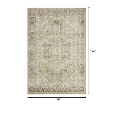 Loloi II Skye Collection Rug | Natural Sand 7'x9'