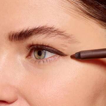 essence | Stay & Play Gel Eyeliner | Super Soft Gel-like Texture | Waterproof & Longlasting | Vegan & Cruelty Free (02 But First Espresso)