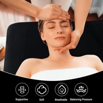 BALAPET Ergonomic Curvy Foam Massage Mattress Topper