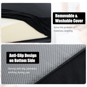 BALAPET Ergonomic Curvy Foam Massage Mattress Topper