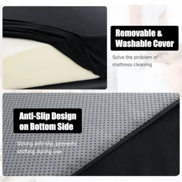 BALAPET Ergonomic Curvy Foam Massage Mattress Topper