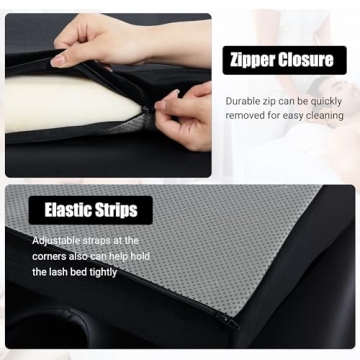 BALAPET Ergonomic Curvy Foam Massage Mattress Topper