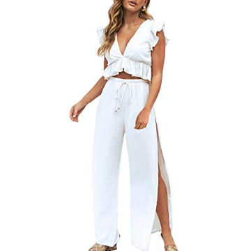 Stylish FANCYINN Women's Two Piece Beach Outfit Set