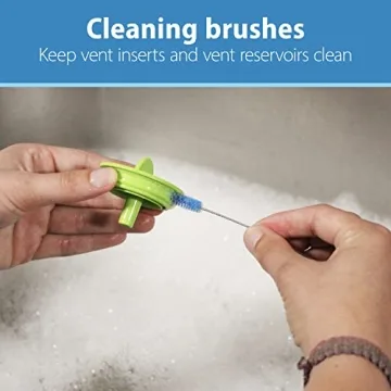 Dr. Brown's Vent Cleaning Baby Bottle Brushes 4pk