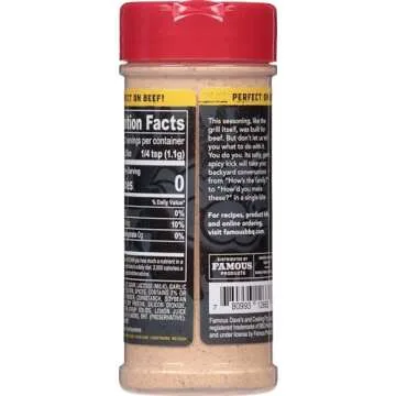 Famous Dave's Seasoning Variety Bundle - 2 pck, Steak & Burger & Rib Rub (13.75 oz.)